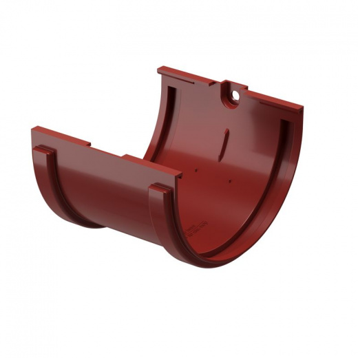 Соединитель желобов Docke Standard 120 мм красный