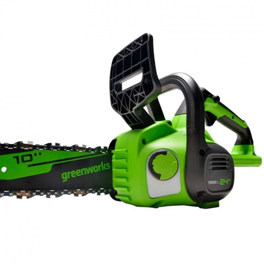 Пила цепная аккумуляторная Greenworks G24CS25 24В шина 25 см