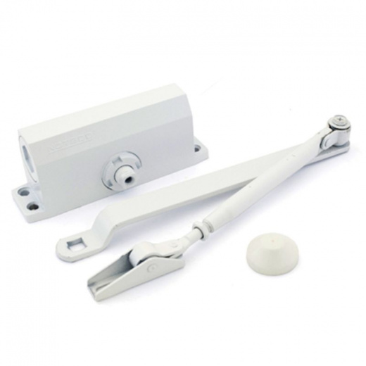 Доводчик дверной NOTEDO DC-040 WHITE до 40 кг белый