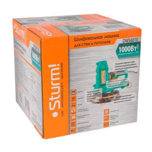 Шлифмашина Sturm! DWS6010 175 мм 1000 Вт