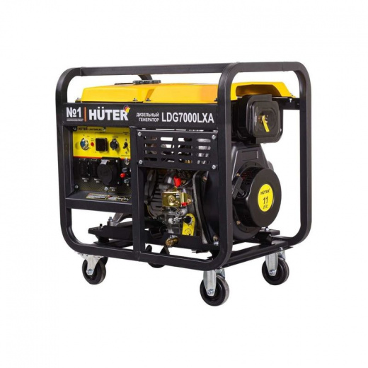 Генератор дизельный Huter LDG 7000LXA 5 кВт