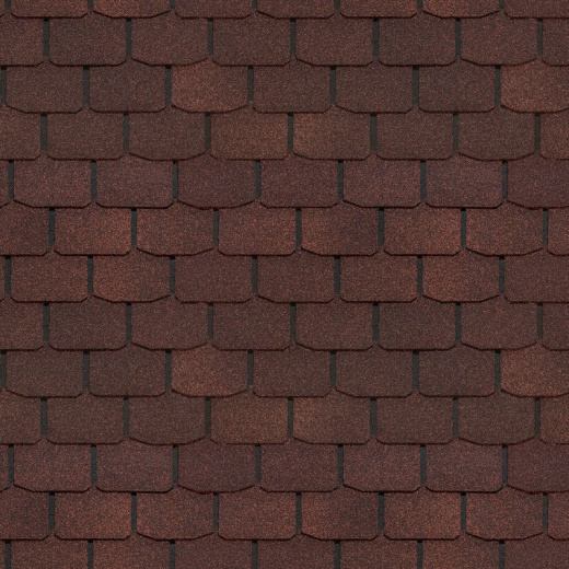 Гибкая черепица Docke Pie Standard Крона коричневый 3,1 м²