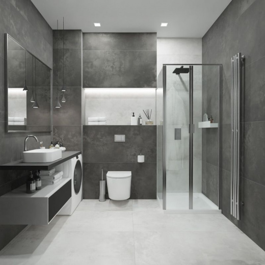 Керамогранит Global Tile Vibe 600х600 мм светло-серый