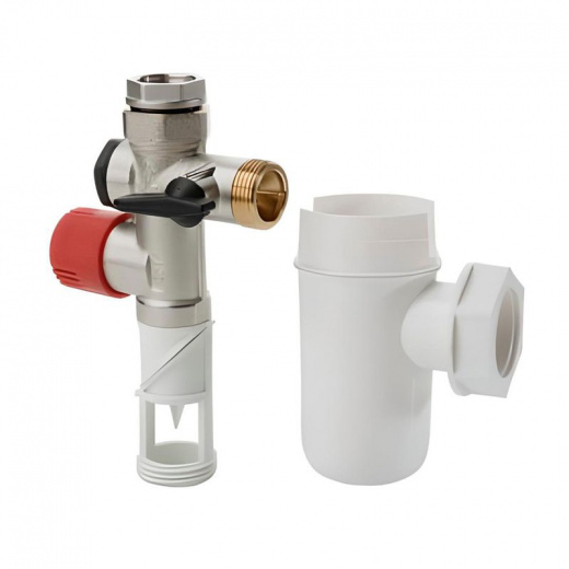 Группа безопасности бойлера (группа 3/4 + сифон + переходник 3/4х1/2) Valtec