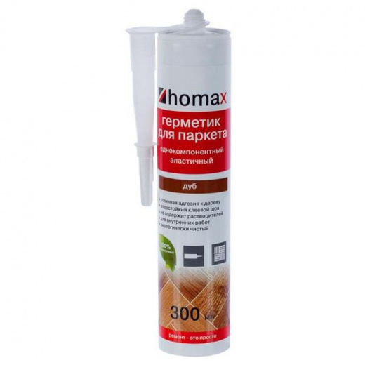 Герметик HOMAX 300мл, Дуб