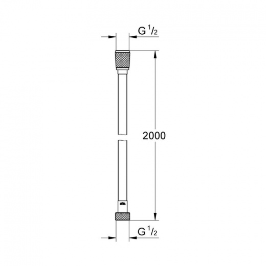 Душевой шланг Grohe Silverflex 200 см 27137000