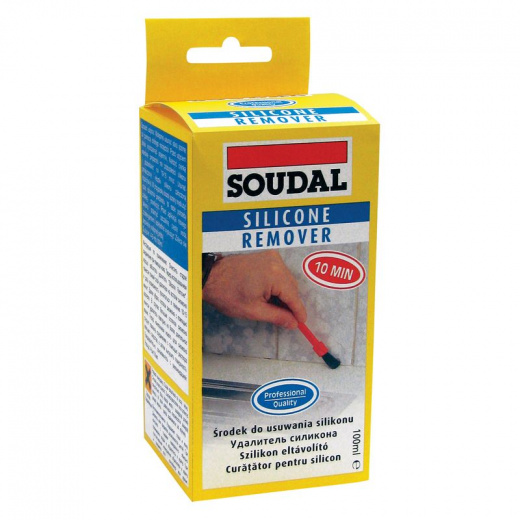 Гель SOUDAL для удаления силикона с непористых поверхностей, 0,1 л