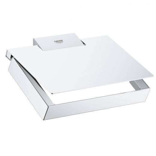 Держатель туалетной бумаги Grohe Selection Cube 40781000 с крышкой