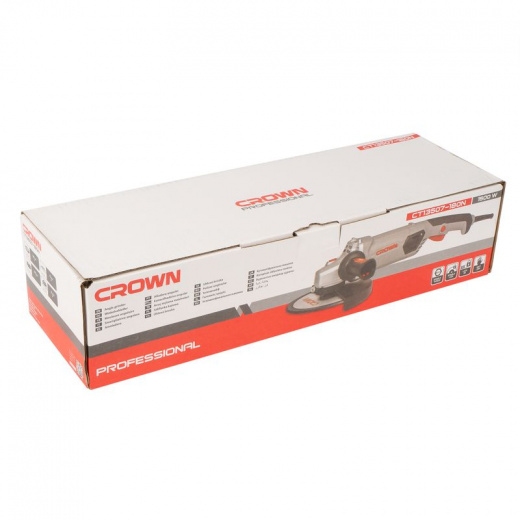 УШМ Crown CT13507-180N 180 мм 1500 Вт