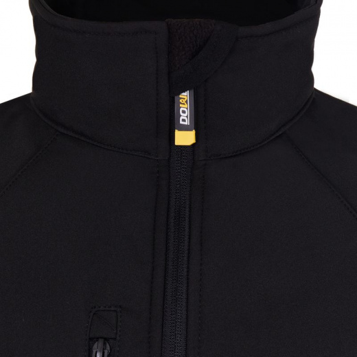Куртка Softshell S черная Dowell