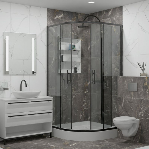 Керамогранит Global Tile Crystal 400х800 мм серый