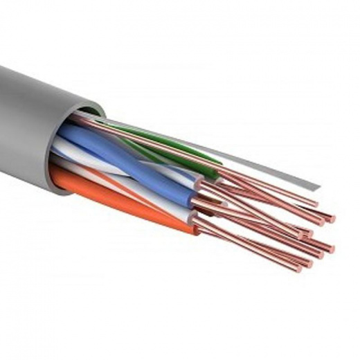 Кабель UTP 4х2х24AWG кат.5e омедненный Al 305 м на отрез