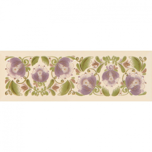 Декор 100х300мм Metro Gzhel decor 07 Gracia Ceramica