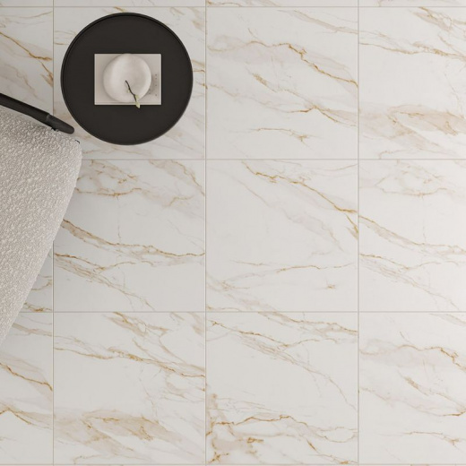 Керамогранит Gracia Ceramica Капелла бел КГ 01 400х400х8 мм белый матовый