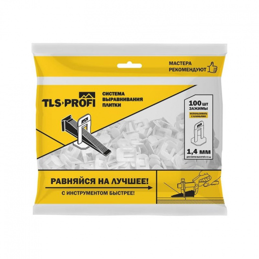 СВП Зажим Ворота 1,4 мм TLS-Profi 100 шт