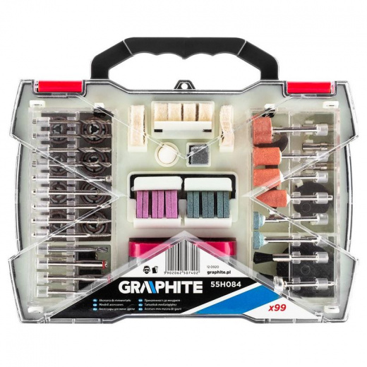 Набор аксессуаров для гравера Graphite 99 шт