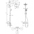 Душевая система Hansgrohe Croma 220 27185000
