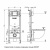 Инсталляция для унитаза Iddis Optima Home с кнопкой хром OPH00GCi32K