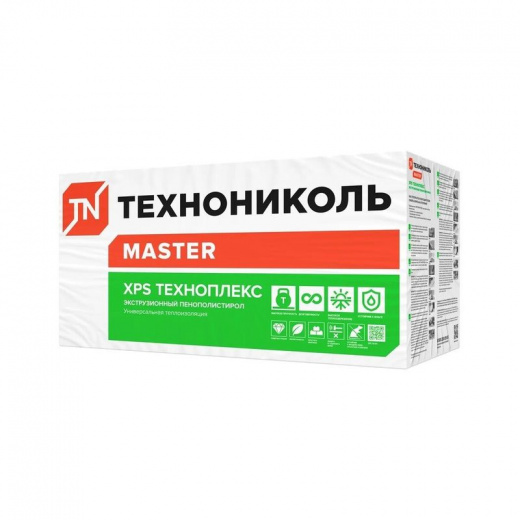 Пенополистирол экструзионный 100мм Технониколь Техноплекс К 1180х580мм 0,68м²
