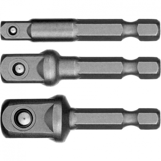 Адаптеры для торцовых головок 3 предмета Stayer Maxfix