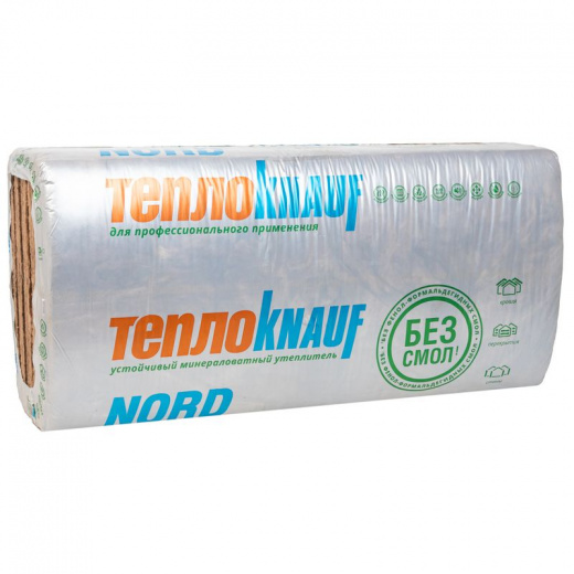 Утеплитель ТеплоKNAUF Норд 35λ (1230х610х100мм) 6шт/уп