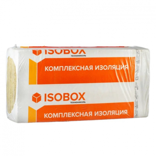 Утеплитель 1200х600х100мм Изобокс Вент Ультра 70кг/м³ 2,8м²