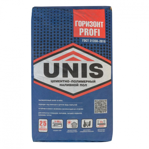 Пол наливной Unis Горизонт Profi универсальный 20 кг