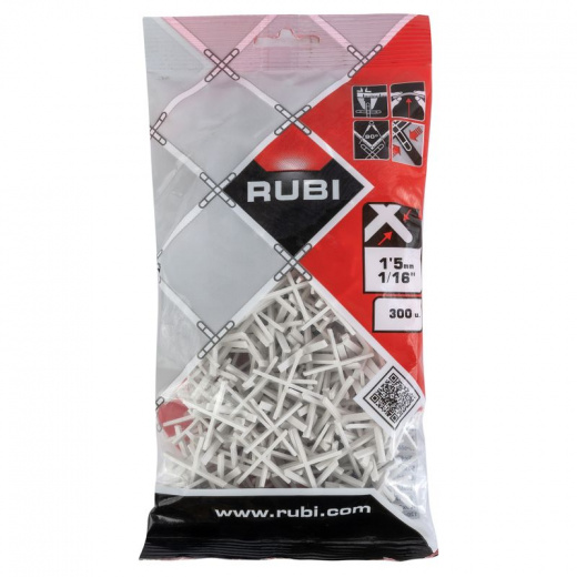 Крестик для швов Rubi 1,5 мм 300 шт