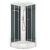 Душевая кабина Domani-Spa Delight Slim 99 низкий поддон 90х90х218 см прозрачные стекла