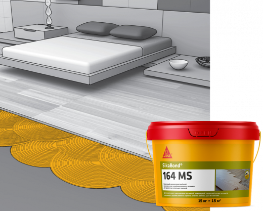 Клеи для деревянных покрытий SikaBond®-164 MS
