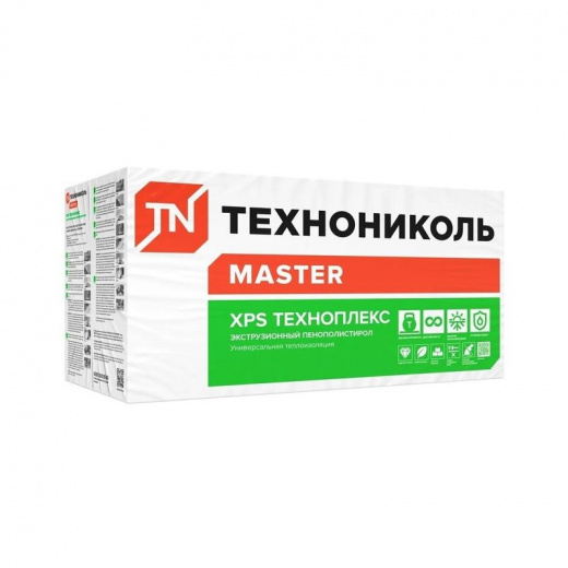 Пенополистирол экструзионный 100мм Технониколь Техноплекс К 1180х580мм 0,68м²
