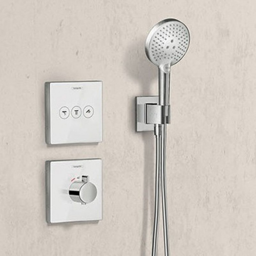 Шланговое подключение Hansgrohe Fixfit Porter E 26485000 с держателем для душа