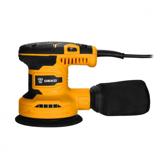 Шлифмашина эксцентриковая Deko DKG400-125 125 мм 400 Вт