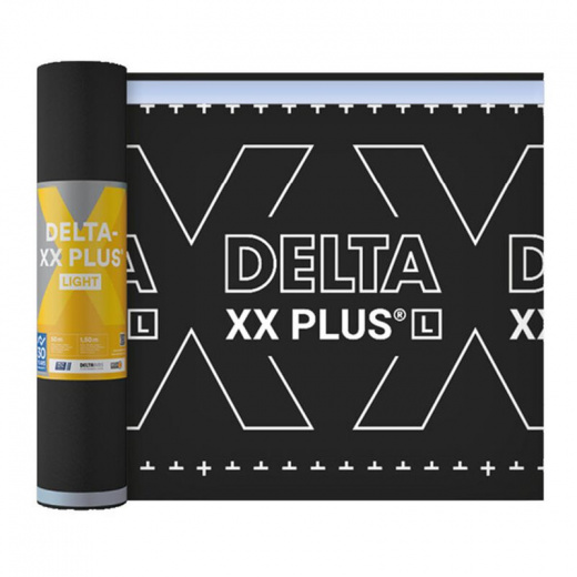 Гидро-ветрозащита Delta XX Plus Ligt 1,5х50 м 75 м²
