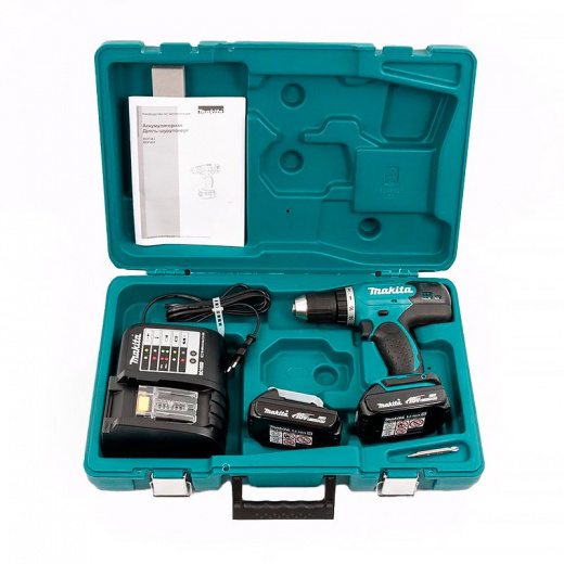 Дрель-шуруповерт Makita DDF453SYE 18В 2х1,5 Ач