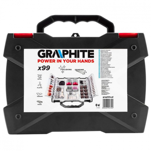 Набор аксессуаров для гравера Graphite 99 шт