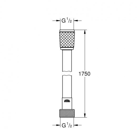 Шланг душевой Grohe Relexaflex 175 см