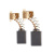 Щетки угольные для инструмента HAMMER USM900S 5х8х10,5мм 404-402 (2 шт)