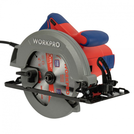 Пила циркулярная Workpro 185 мм 1700Вт