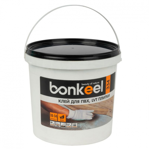 Клей Bonkeel 334 для ПВХ и LVT плитки 3,5 кг