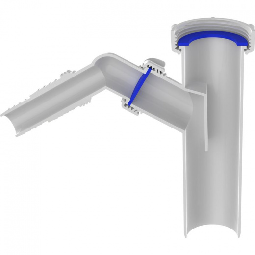 Вставка-отвод для стиральной машины Aquant 1 1/2"х40