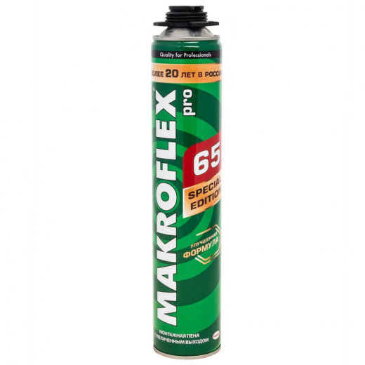 Пена монтажная Makroflex 65 PRO профессиональная 850 мл