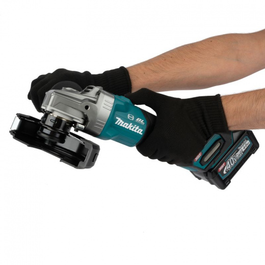 УШМ аккумуляторная Makita XGT GA005GM201 40 В 2х4 Ач
