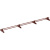 Снегозадержатель трубчатый NewLine D25x3000 RAL 8017