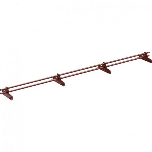 Снегозадержатель трубчатый NewLine D25x3000 RAL 8017